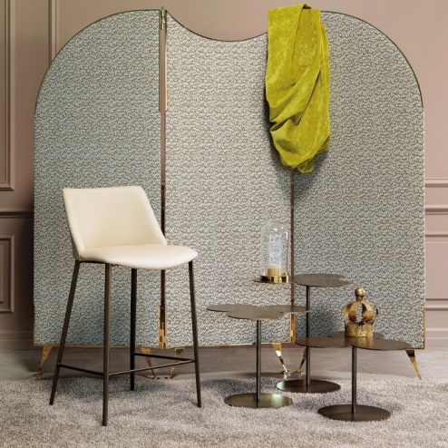 Sgabello Agata Struttura Metallo Tonin Casa